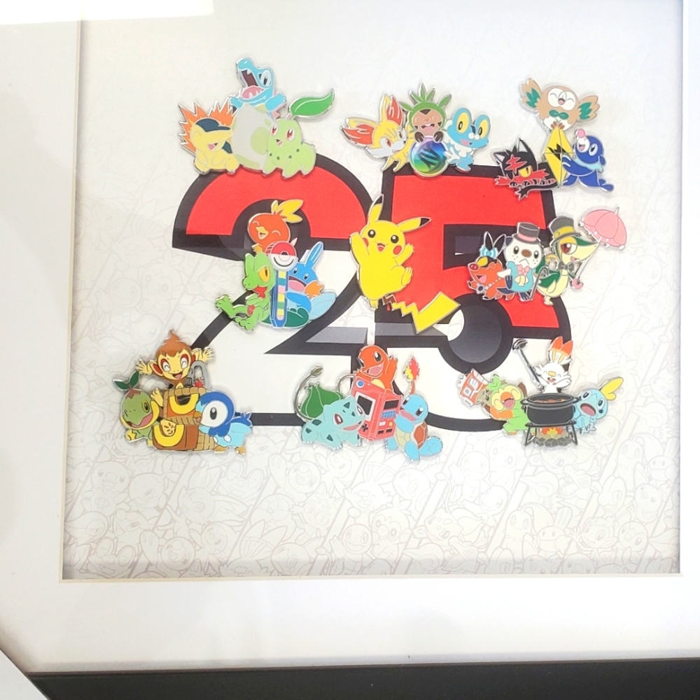 Pokemon pin set